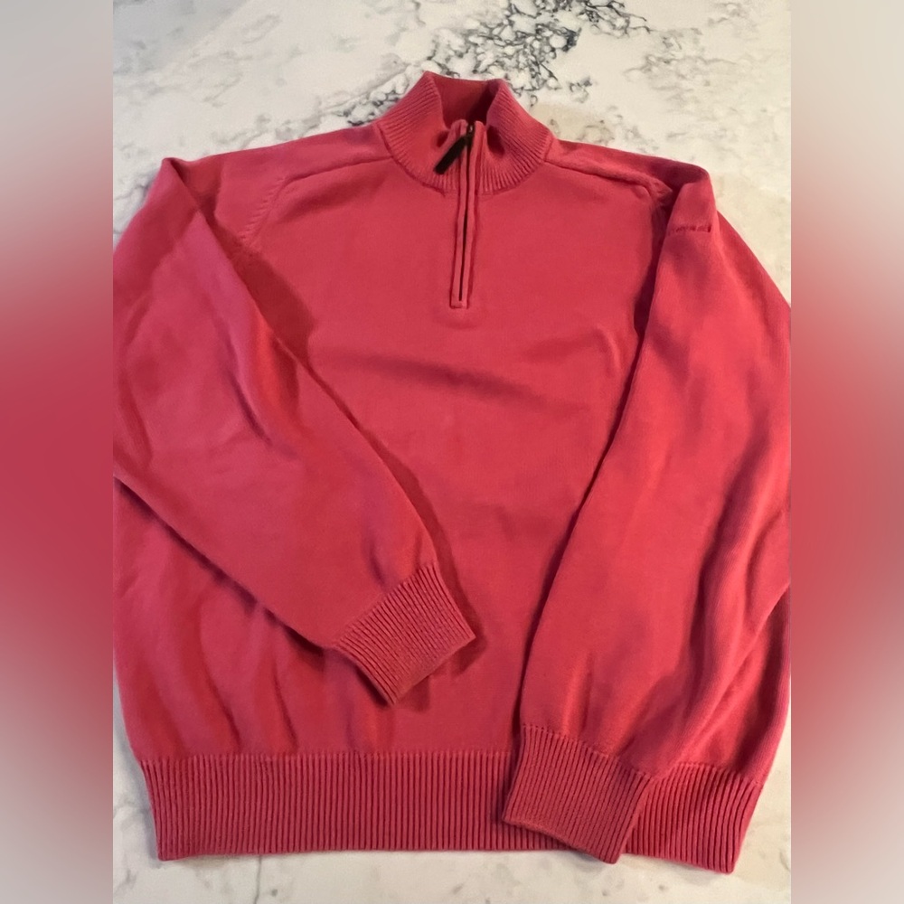 Vineyard Vines by Shep & Ian Men’s Embroidered 1/4 Zip Sweater XL EUC
